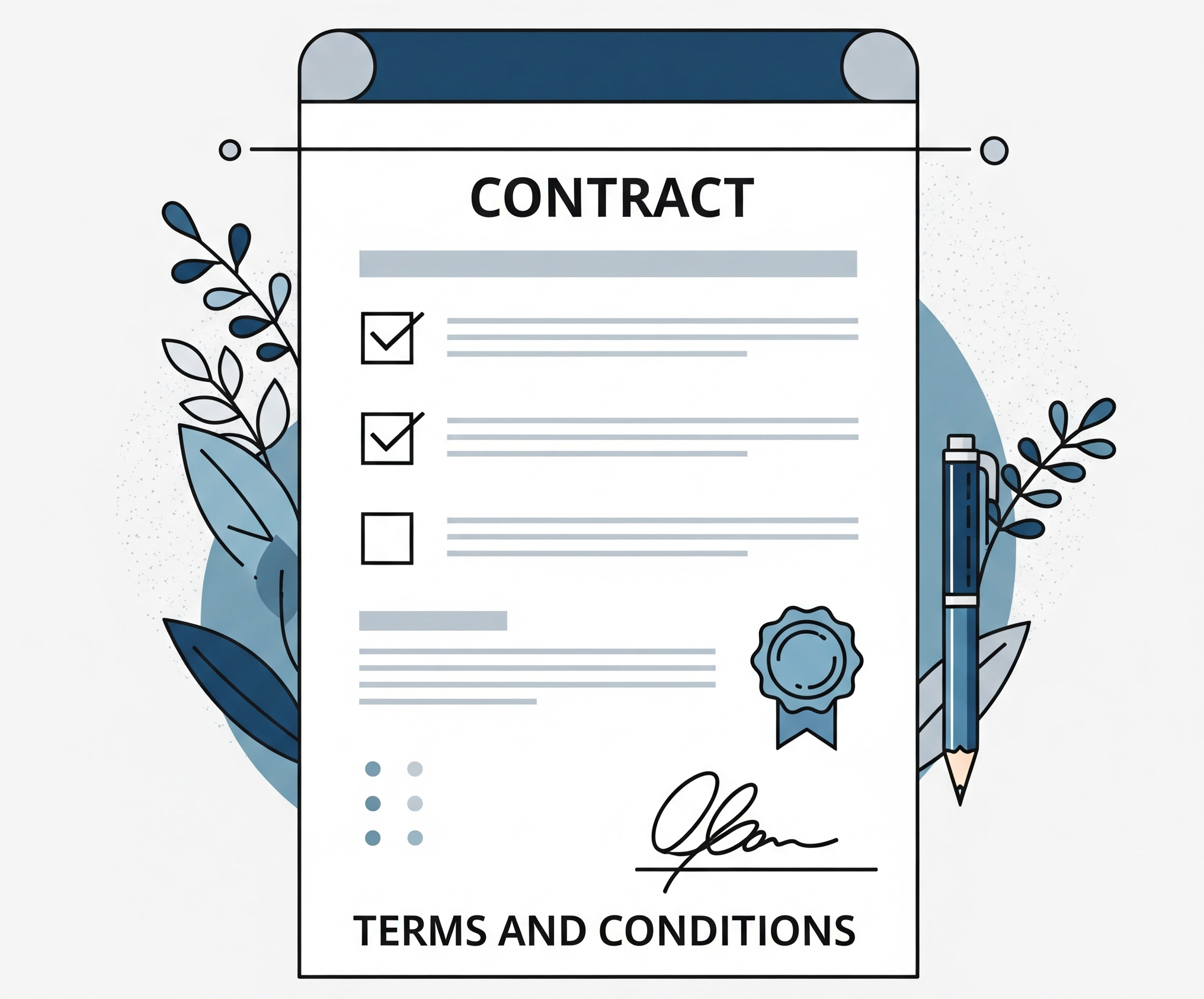 Conditions d'utilisation - Poignée de main